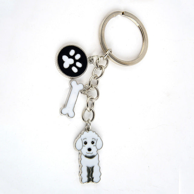 Mini Dog Keychains