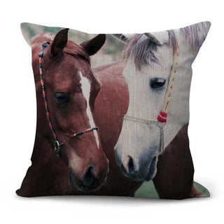 Horse Pattern Cushion Pillow Covers