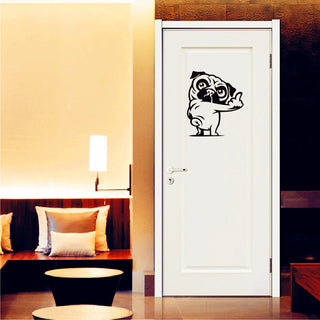 Pug Dog Wall Stickers