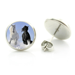 Hot Selling Vintage Fashion Love Horse Earings