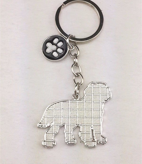 St. Bernard Dog Keychains