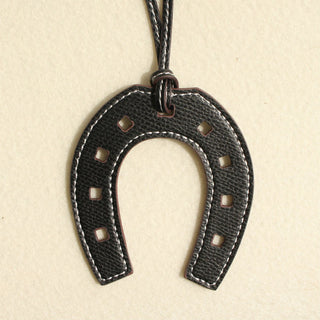 Horse Hoof Leather Keychains