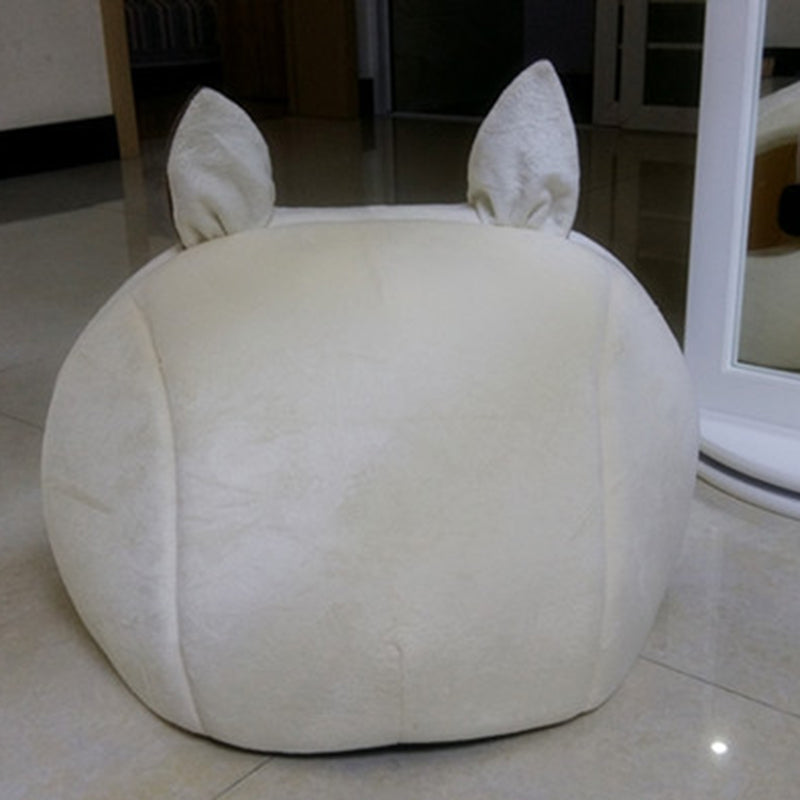 Head Shaped Soft Warm Winter Dog House Beds And Mats