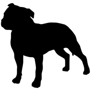 Lovely Staffordshire Bull Terrier Dog Stickers