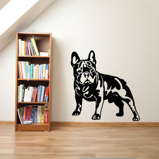 Color French Bulldog Dog Stickers